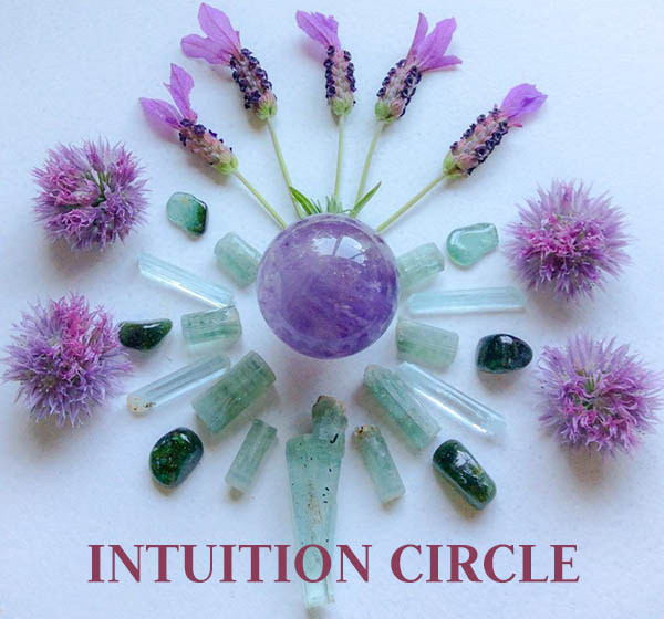 intuition circle with angel of hope
